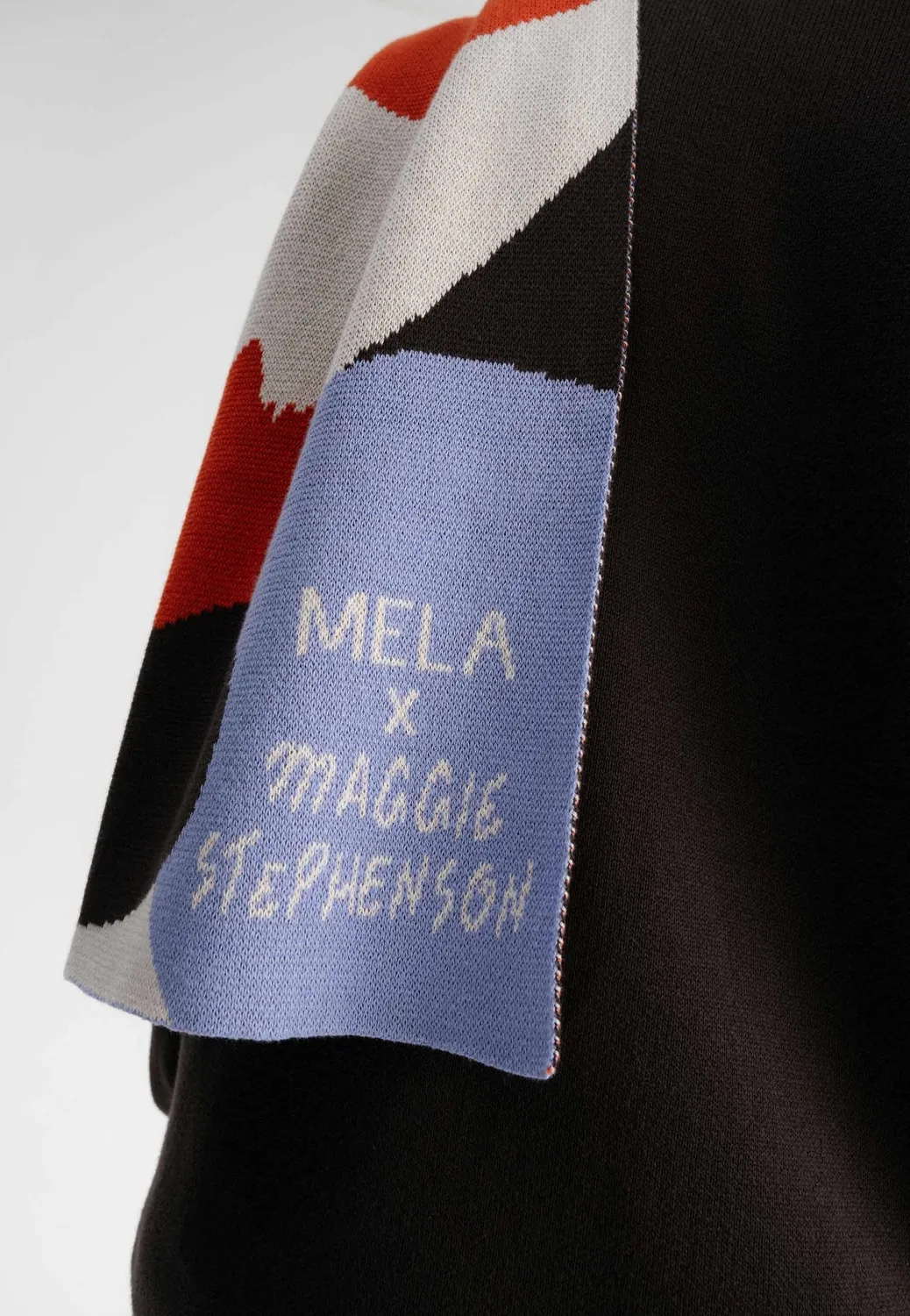 MELA Artist Edition Maggie Schal multicolor sun Bio-Baumwolle