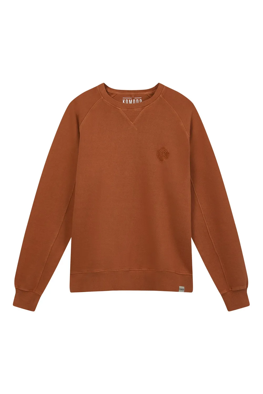 Komodo Anton Sweatshirt Clay Bio-Baumwolle XL