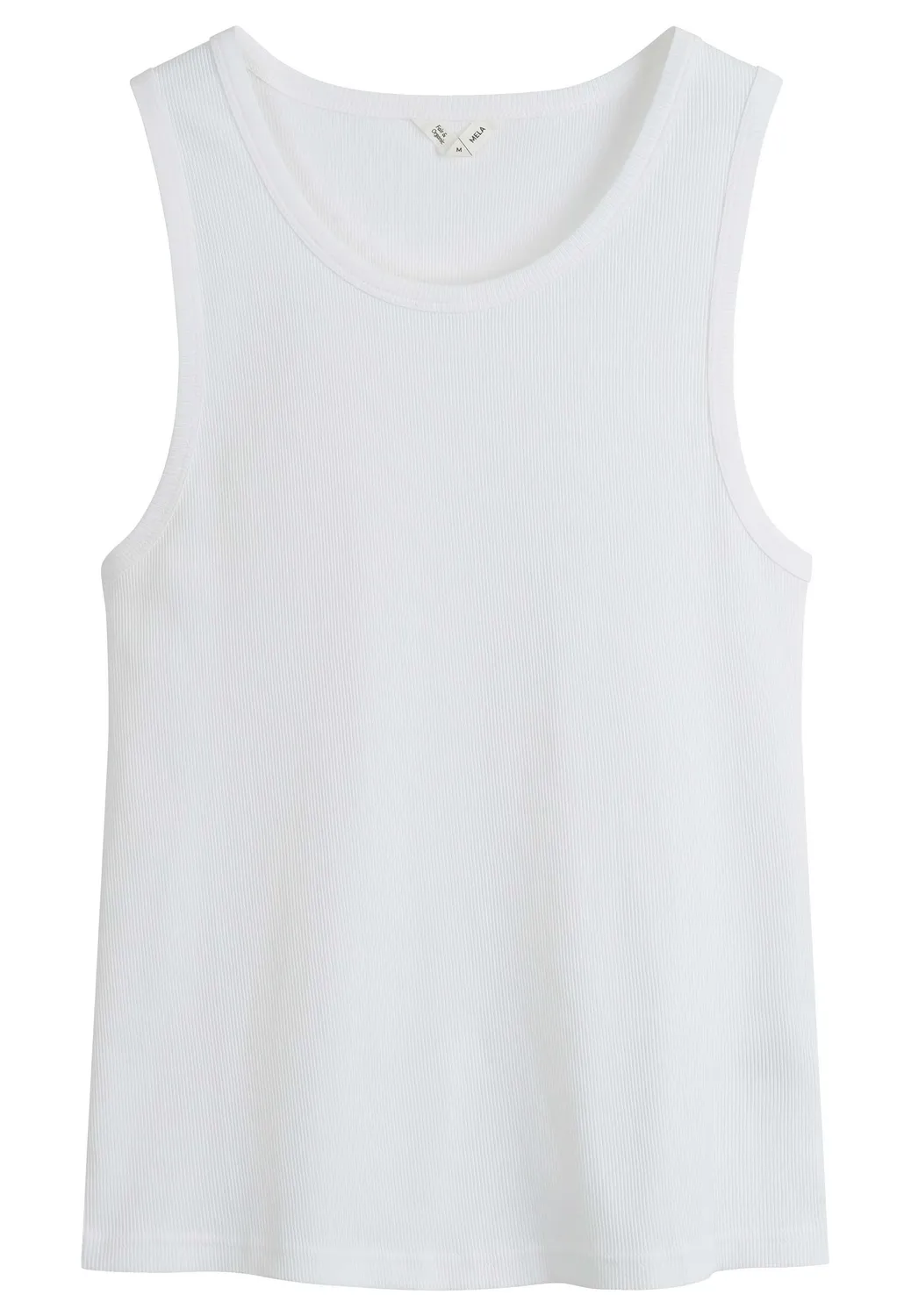 MELA OSHIN Ripp Tanktop dusty green Baumwolle Ripp