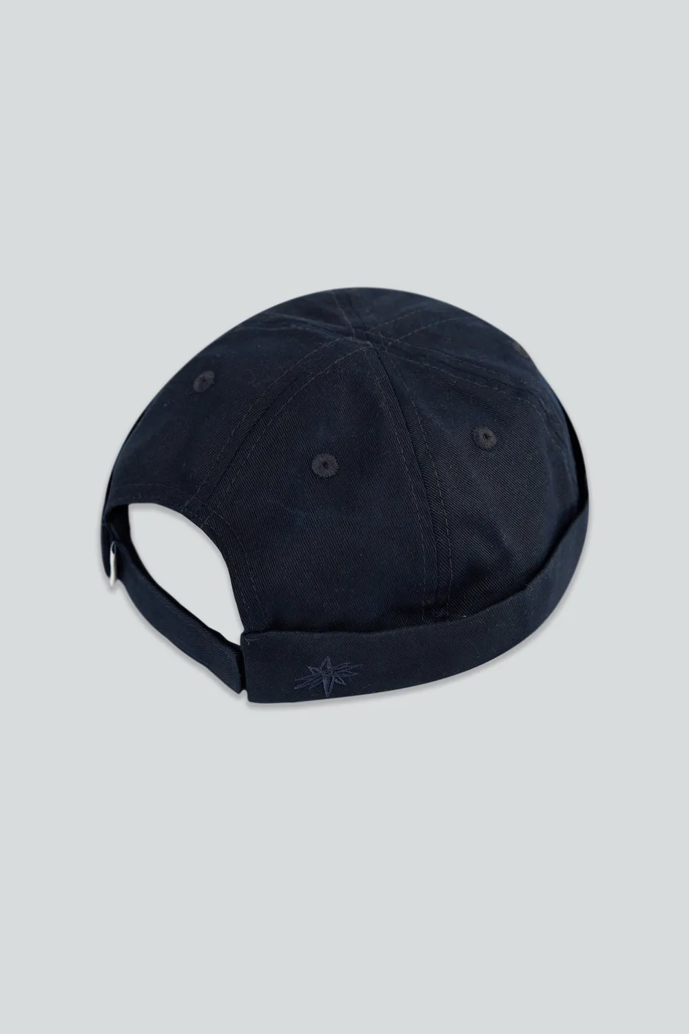 LAKOR Docker Wax Cap Navy Bio-Baumwolle