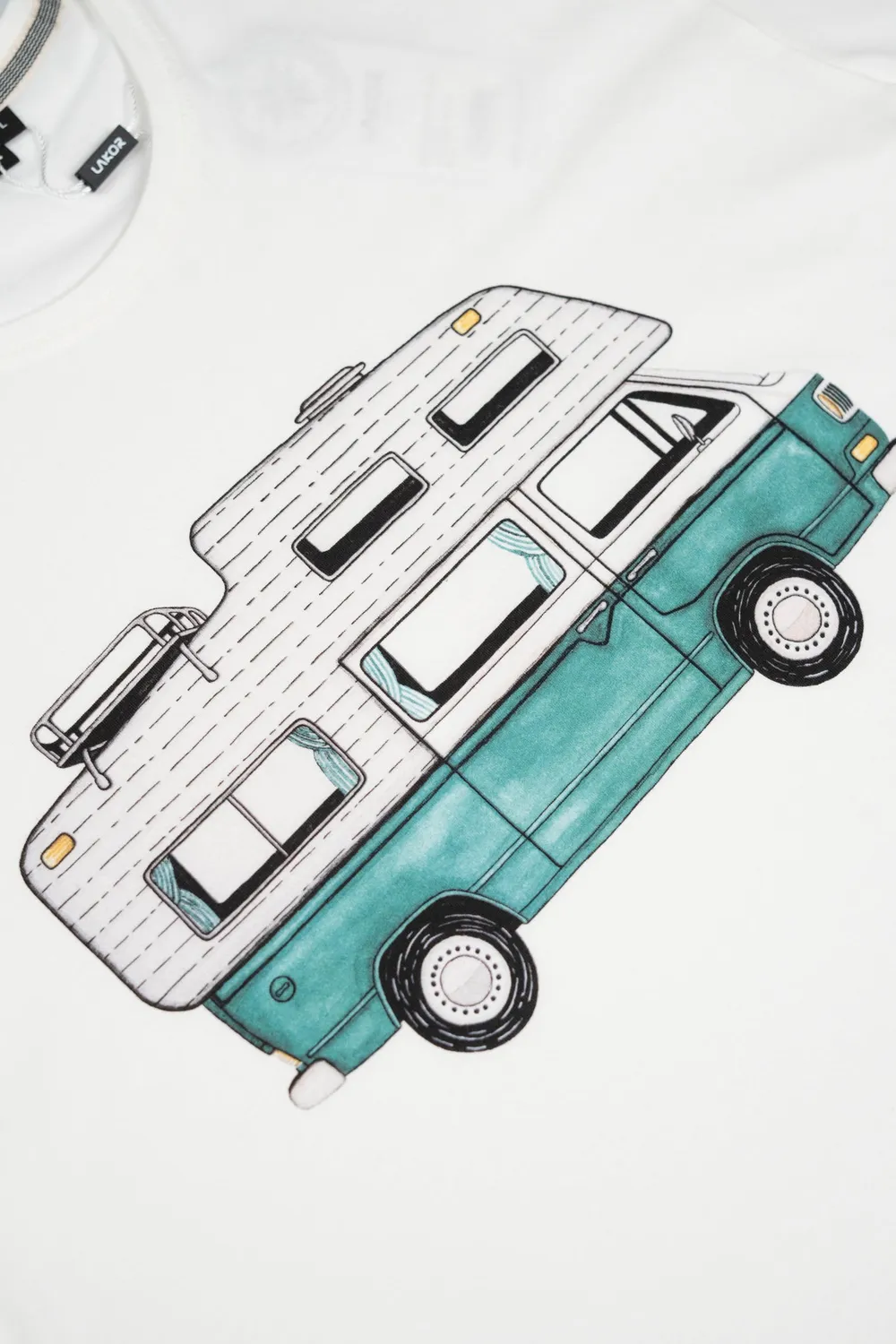 LAKOR Forest Camper T-Shirt Star White Bio