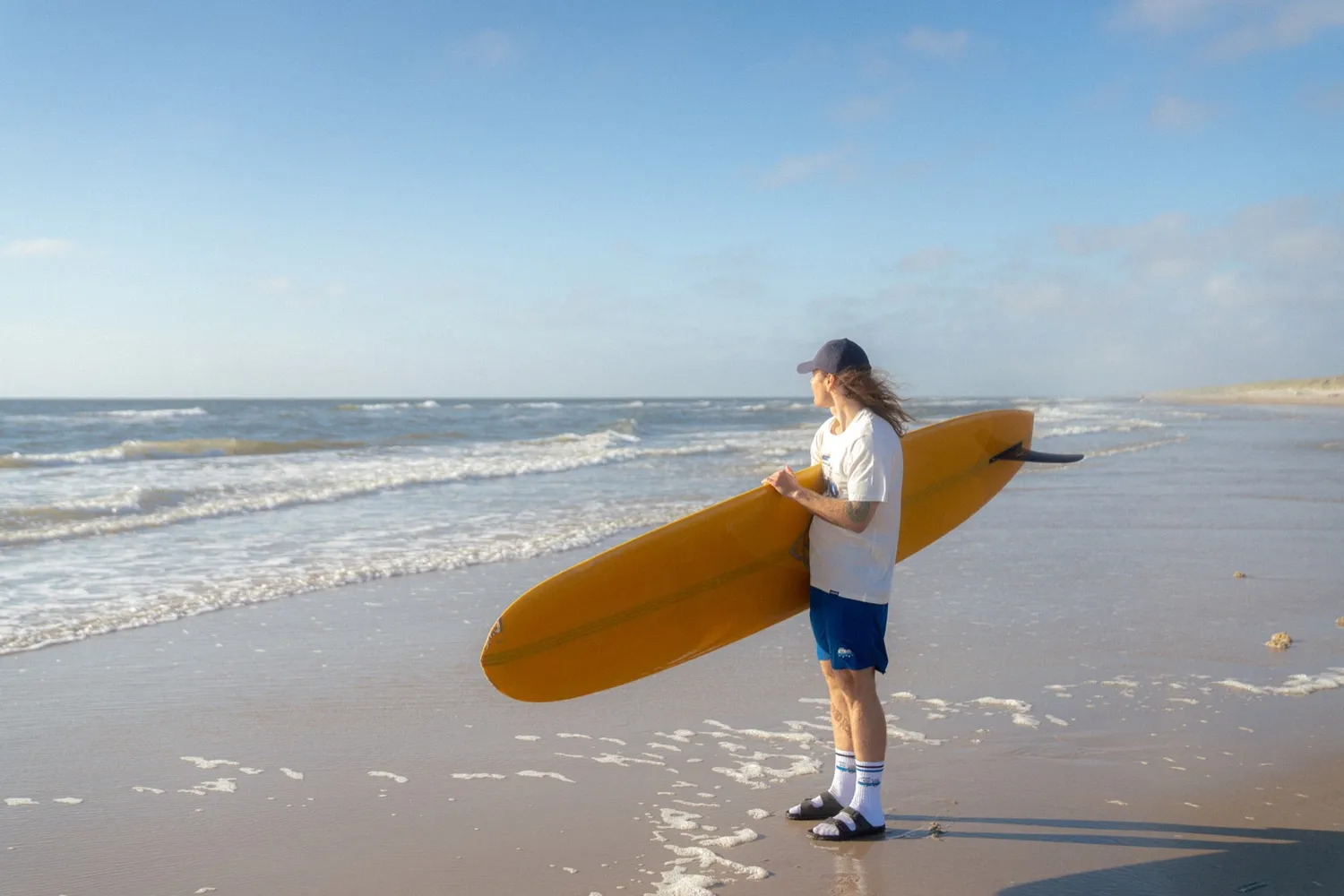 LAKOR Ocean Camper T-Shirt Star White Biobaumwolle