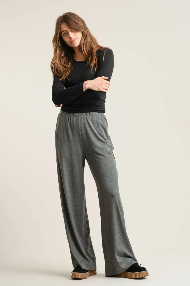 Komodo Binita Stoffhose Damen Charcoal Modal