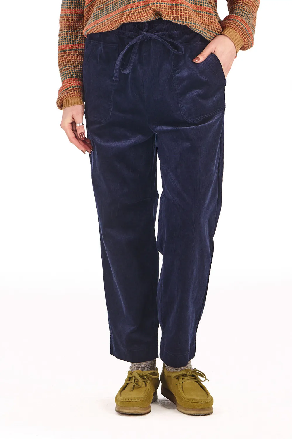 KOMODO DREAM Cordhose Navy aus Bio-Baumwolle