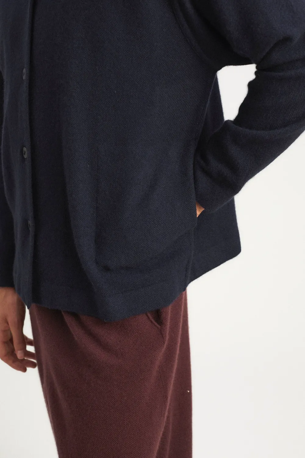 Oyuna Sinai Jacke Ocean Kaschmir-Jacke wendbar