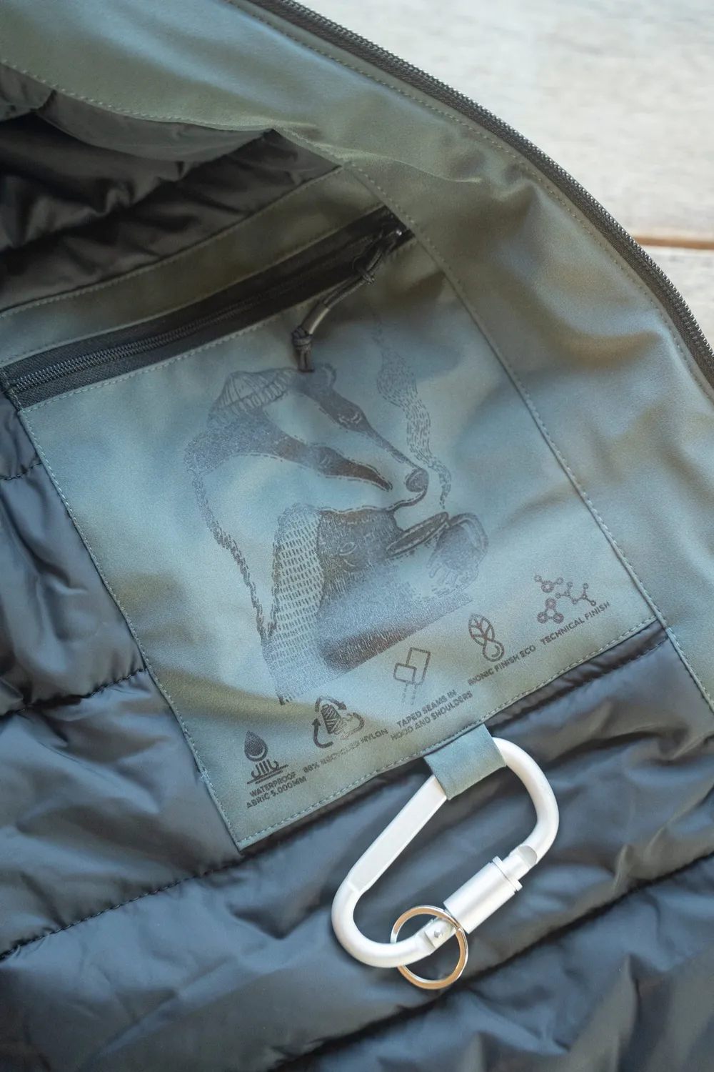 LAKOR Parka Jacke Urban Chic wasserdicht recycelt