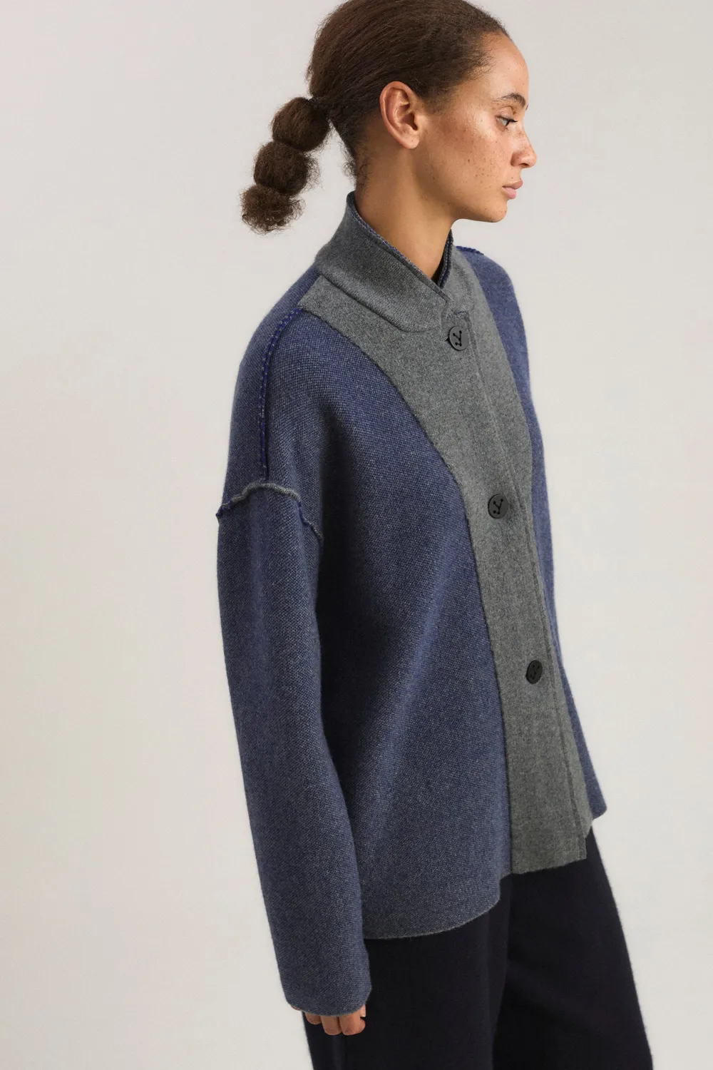 Oyuna Wind Jacket Jacke Slate & Ink wendbar
