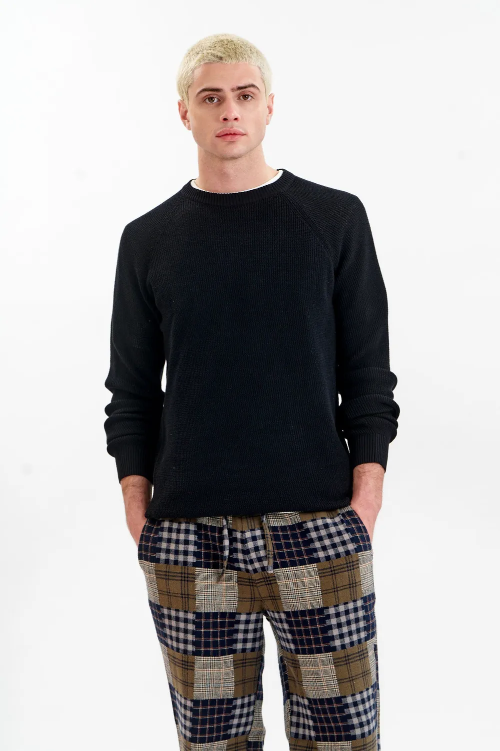 Komodo Fog Pullover Schwarz Bio-Baumwolle