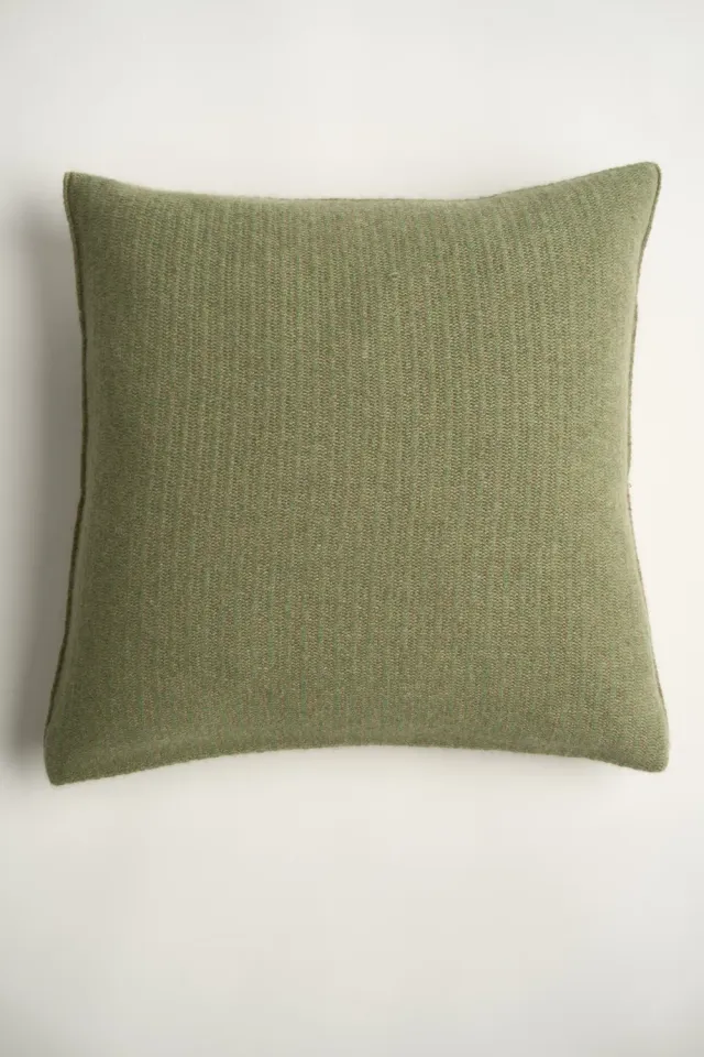 Oyuna Letra Kissenbezug Verde Taupe Zweifarbig