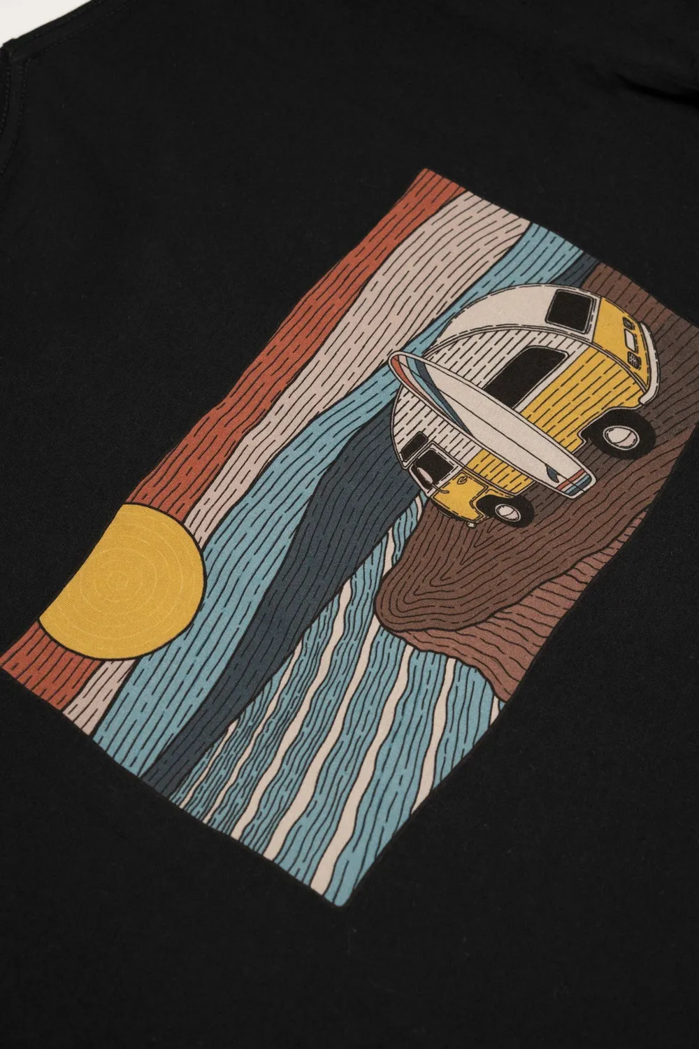 LAKOR Trippin T-Shirt Moonless Night Bio-Baumwolle