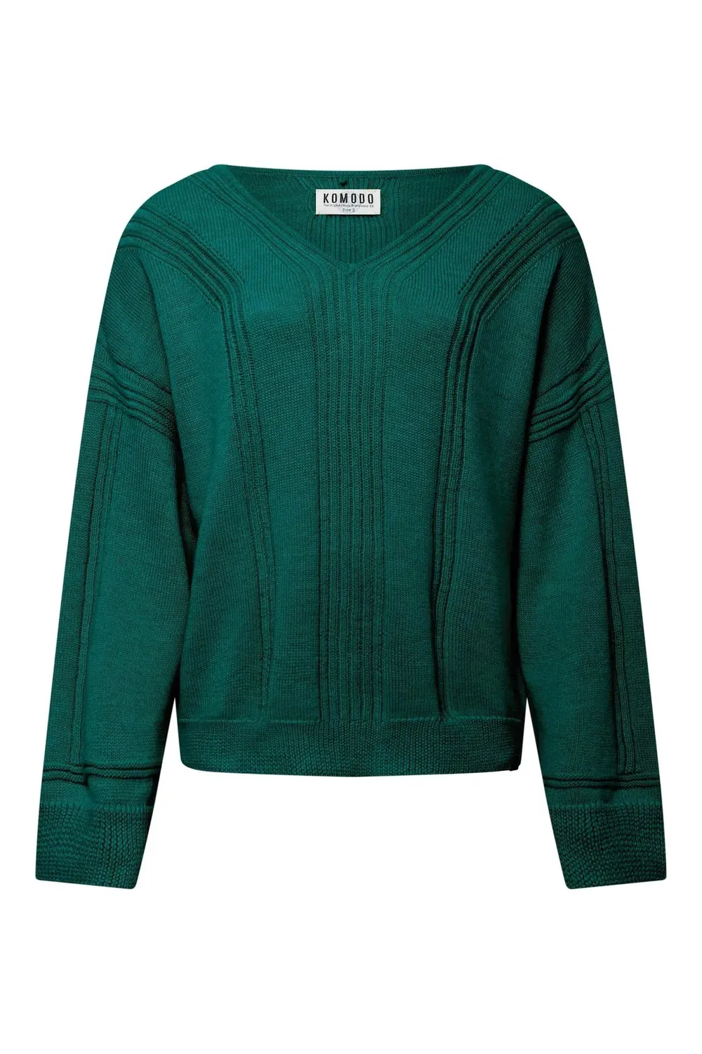 KOMODO ANYA Pullover Efeu Merino Gr. 1