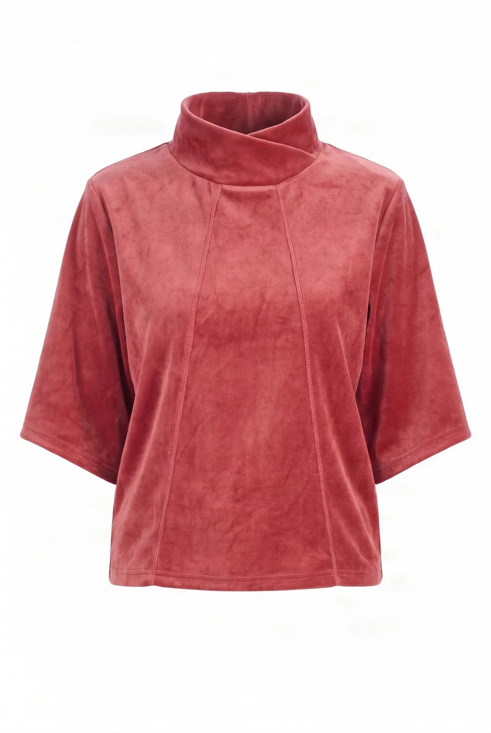 KOMODO SMOKE Top Rose Bio-Baumwollsamt