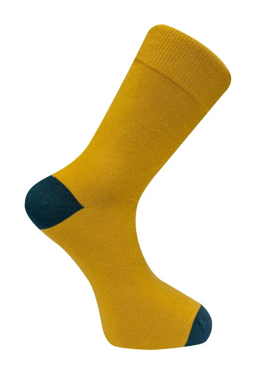 Komodo Punchy Socken Mustard Bio-Baumwolle 1 Paar