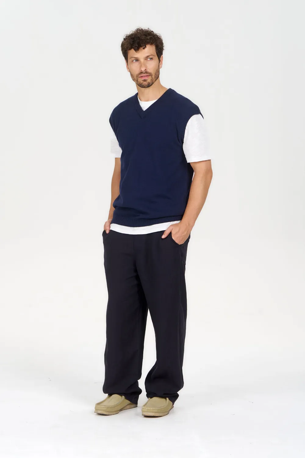 KOMODO ASLO Tanktop Bio-Baumwolle Herren Navy