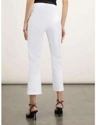 Motivi Kick-Flare-Hose mit Knopfmotiv Damen aus Baumwolle