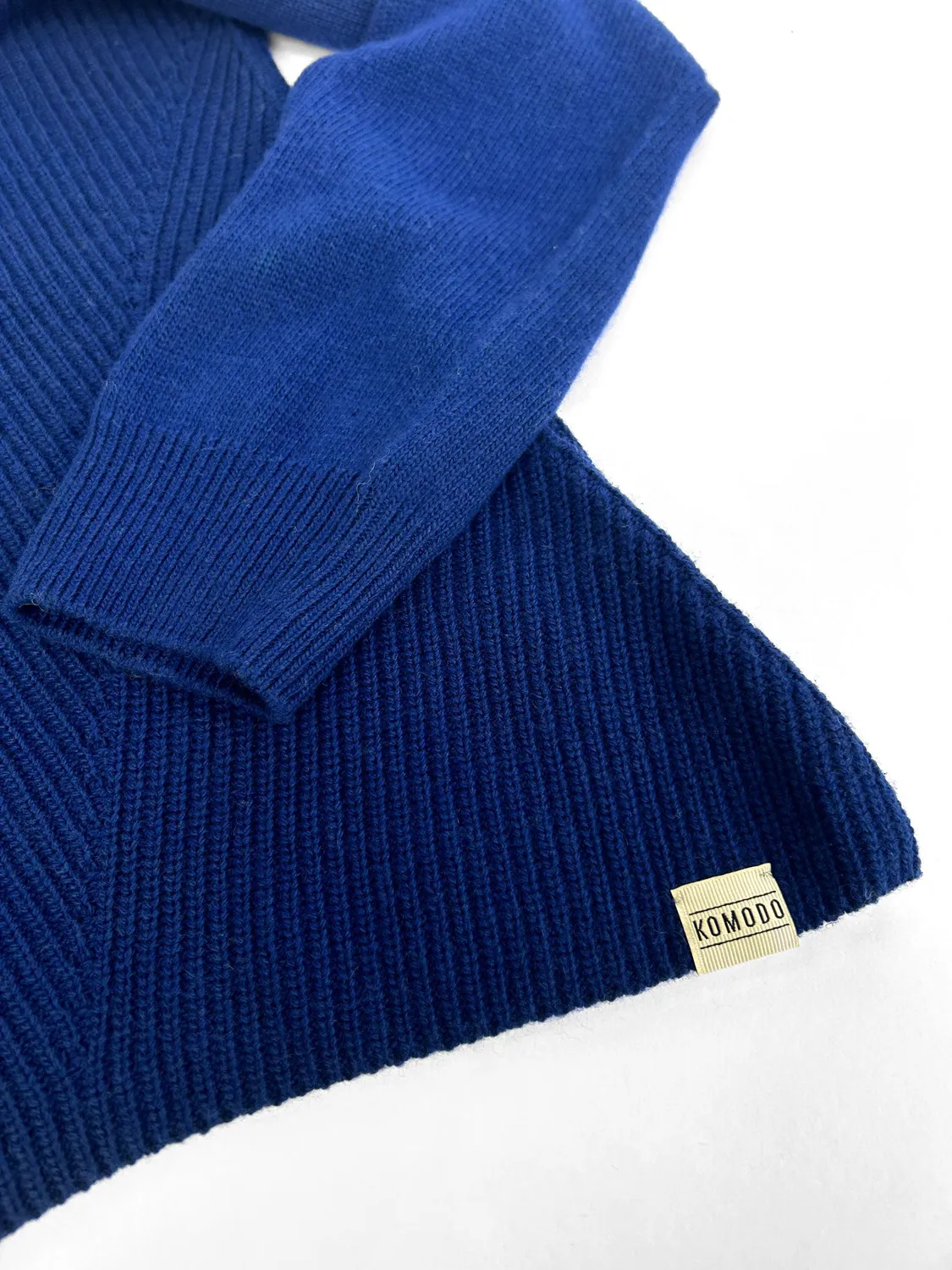 Komodo Atlanta Pullover Navy Wollmix