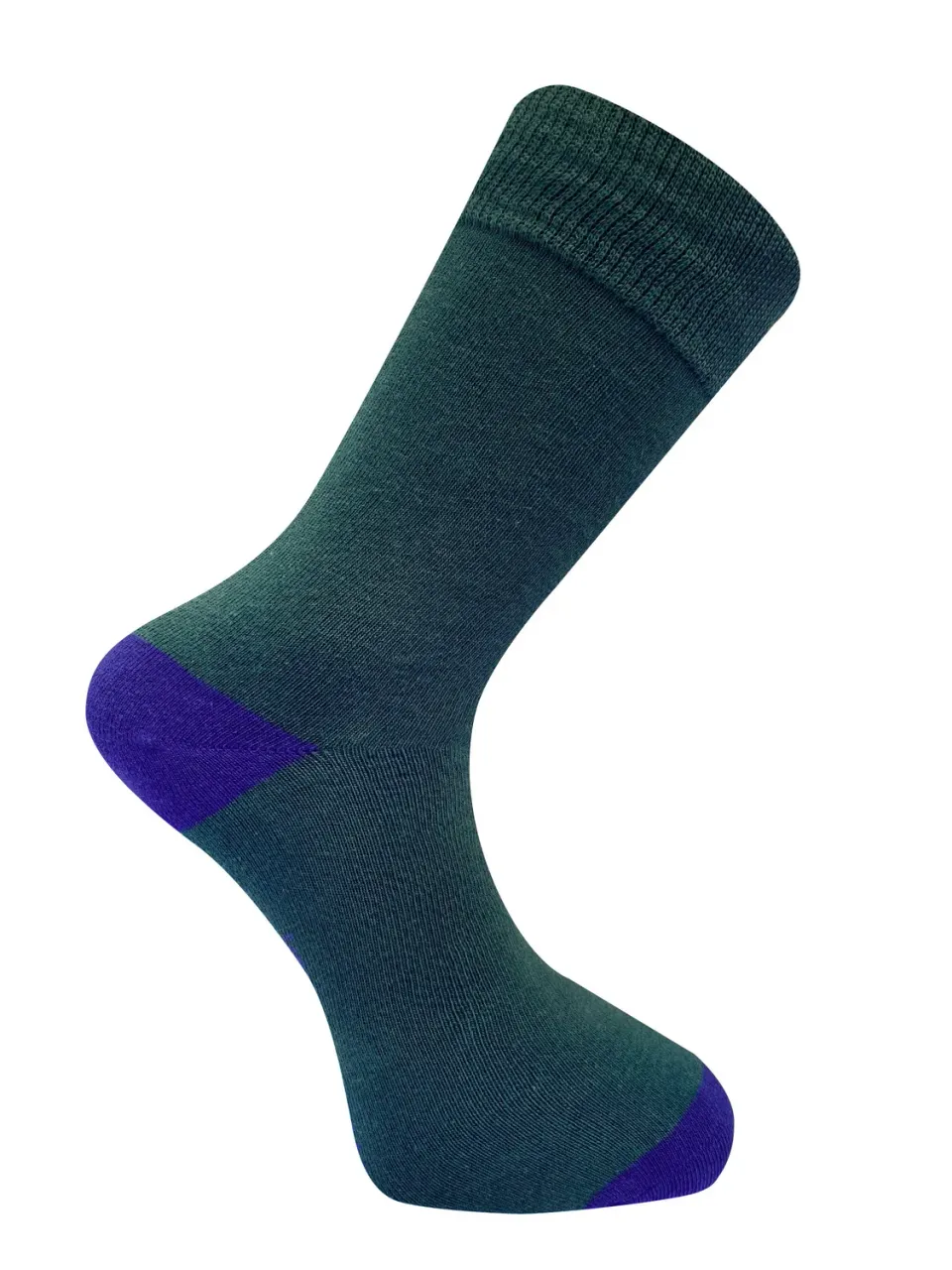 KOMODO PUNCHY Socken Grün Bio-Baumwolle 37-40