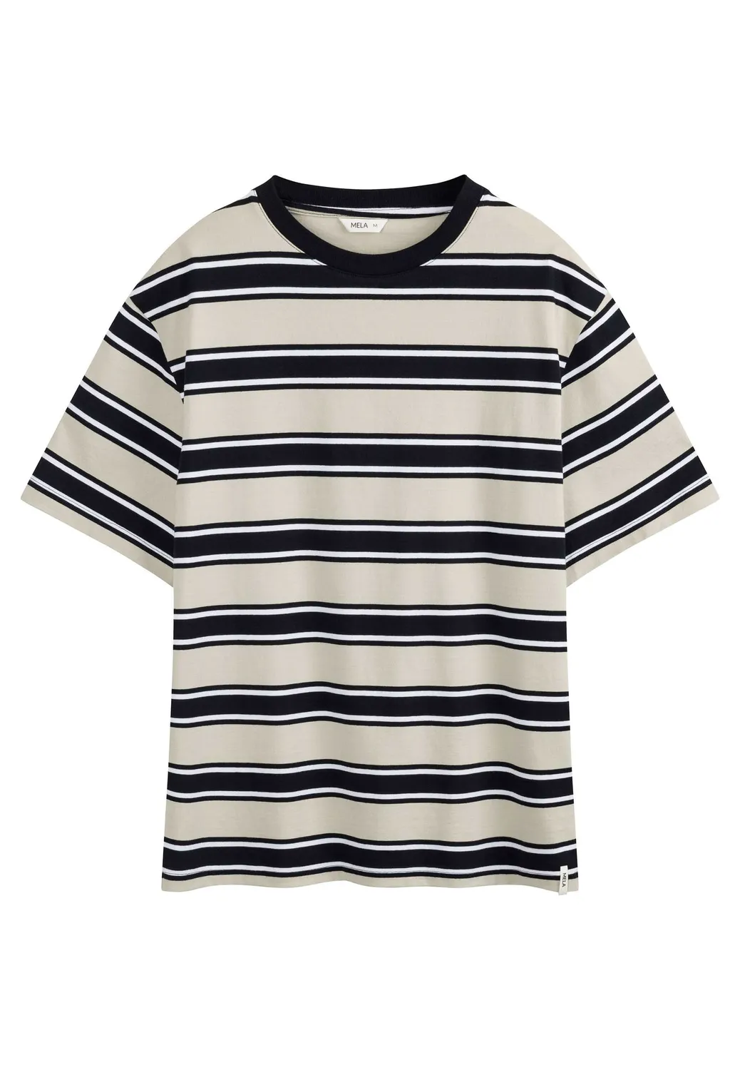 MELA BHAJAN Oversized T-Shirt schwarz aus Fairtrade-Baumwolle