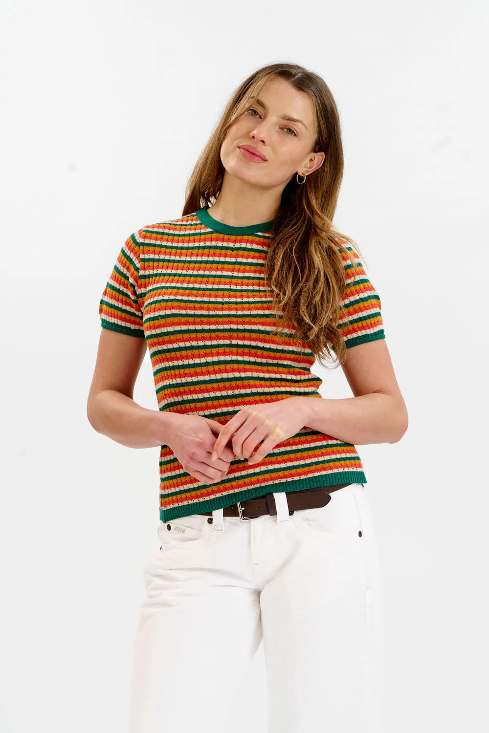 Komodo Penelope Strick-T-Shirt Earth Bio-Baumwolle