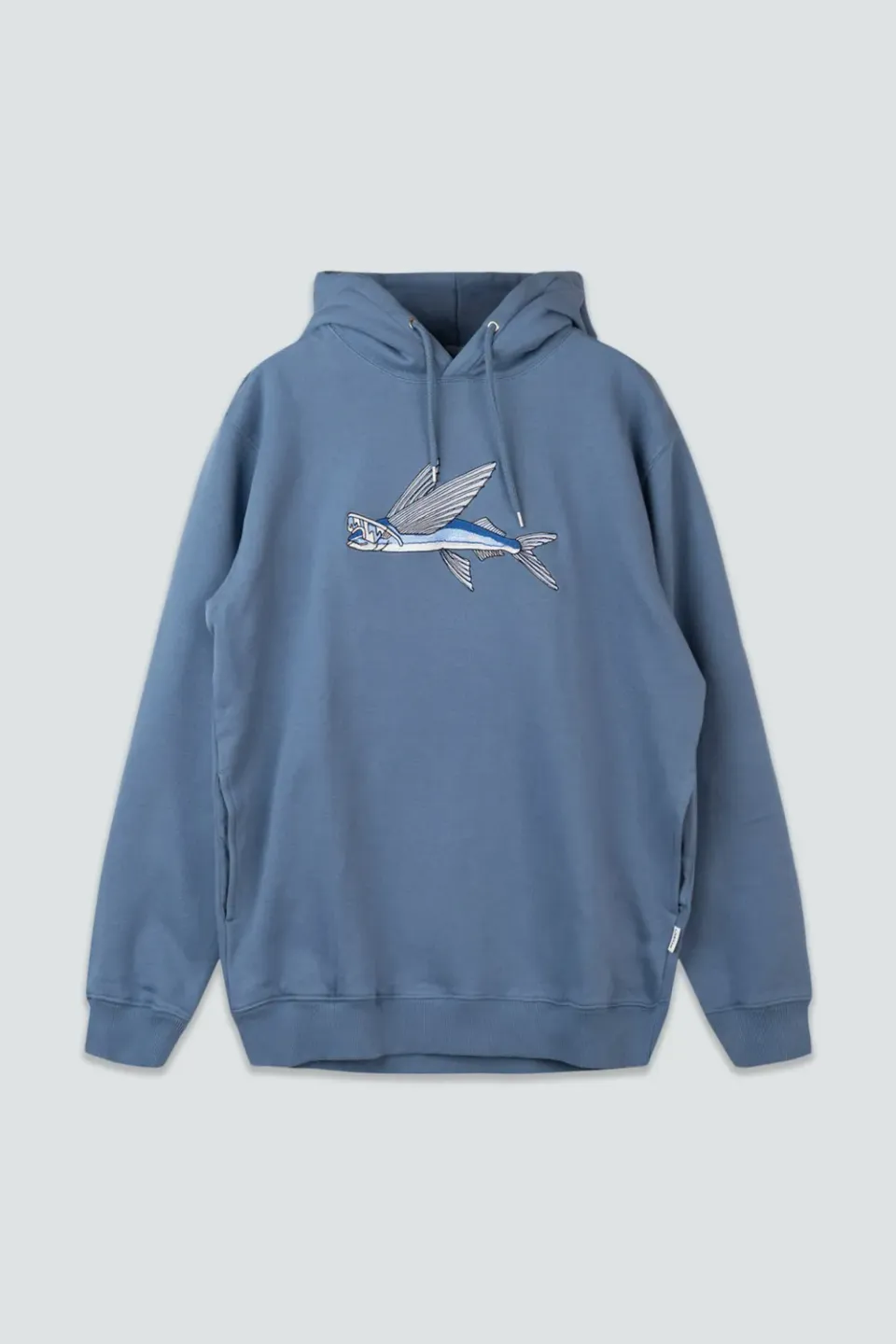 LAKOR Fly Fish Hoodie Bering Sea Bio-Baumwolle