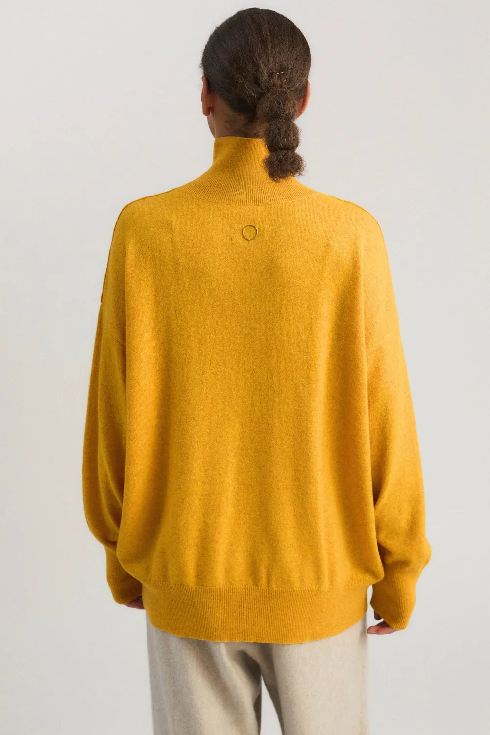Oyuna Kotto Pullover Amber Kaschmir Rollkragen