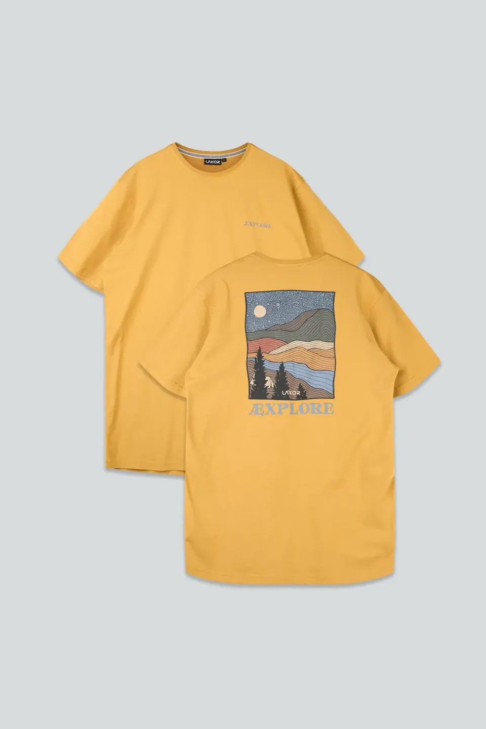 LAKOR Out There T-Shirt Wood Thrush aus Bio-Baumwolle