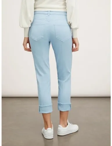 Motivi Regular-Hose Aufschlag Hose mit Bügelfalte