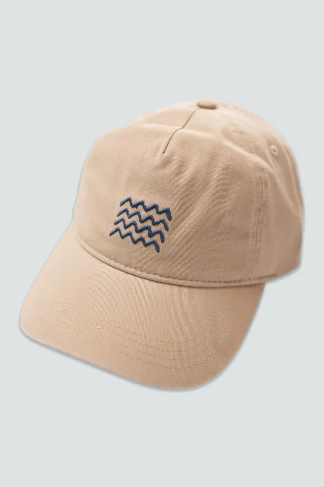 LAKOR Seaway Baseball Cap Sand Bio-Baumwolle