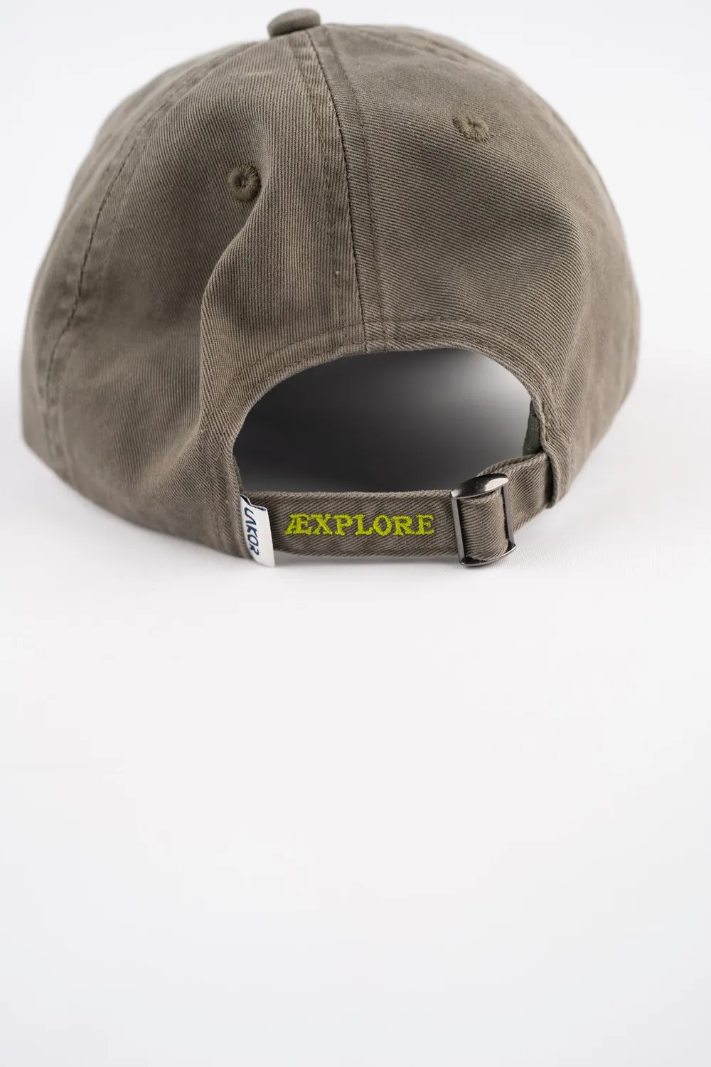 LAKOR Slow Flow Baseball Cap Army Bio-Baumwolle