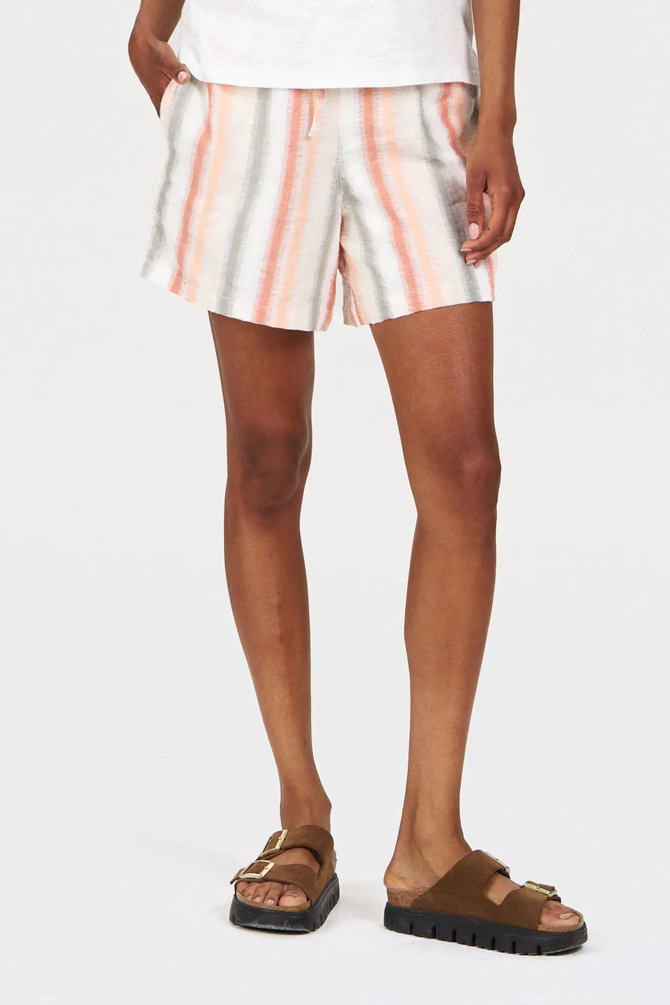 KOMODO GRACE Shorts Stripe Damen aus Bio-Baumwolle
