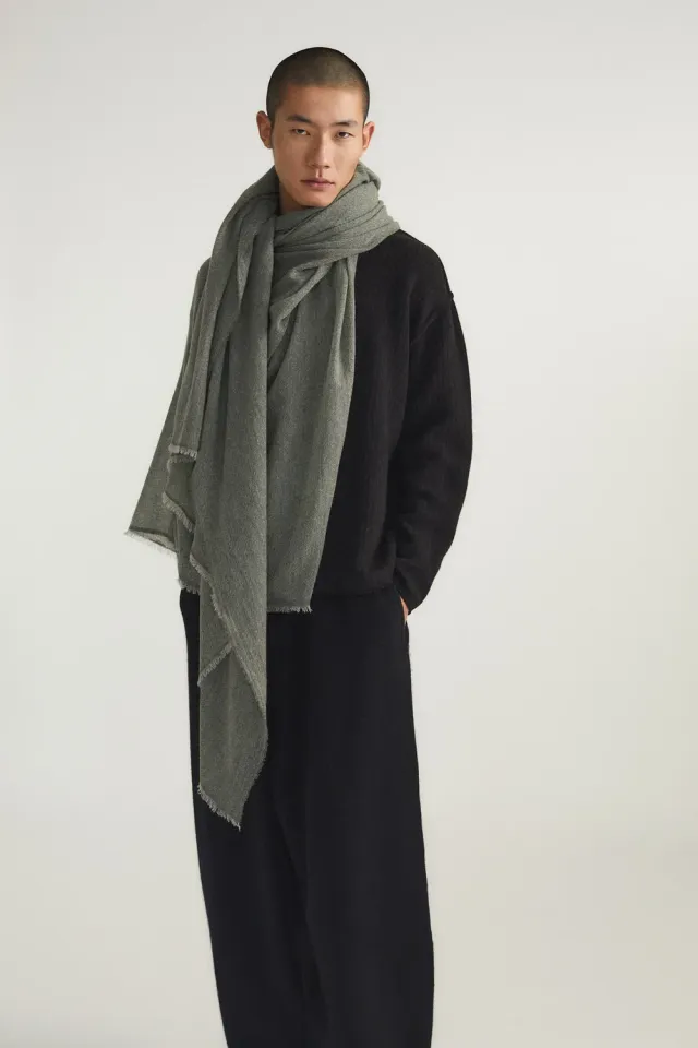 Oyuna Esra Wrap Leaf Kaschmir-Tuch federleicht
