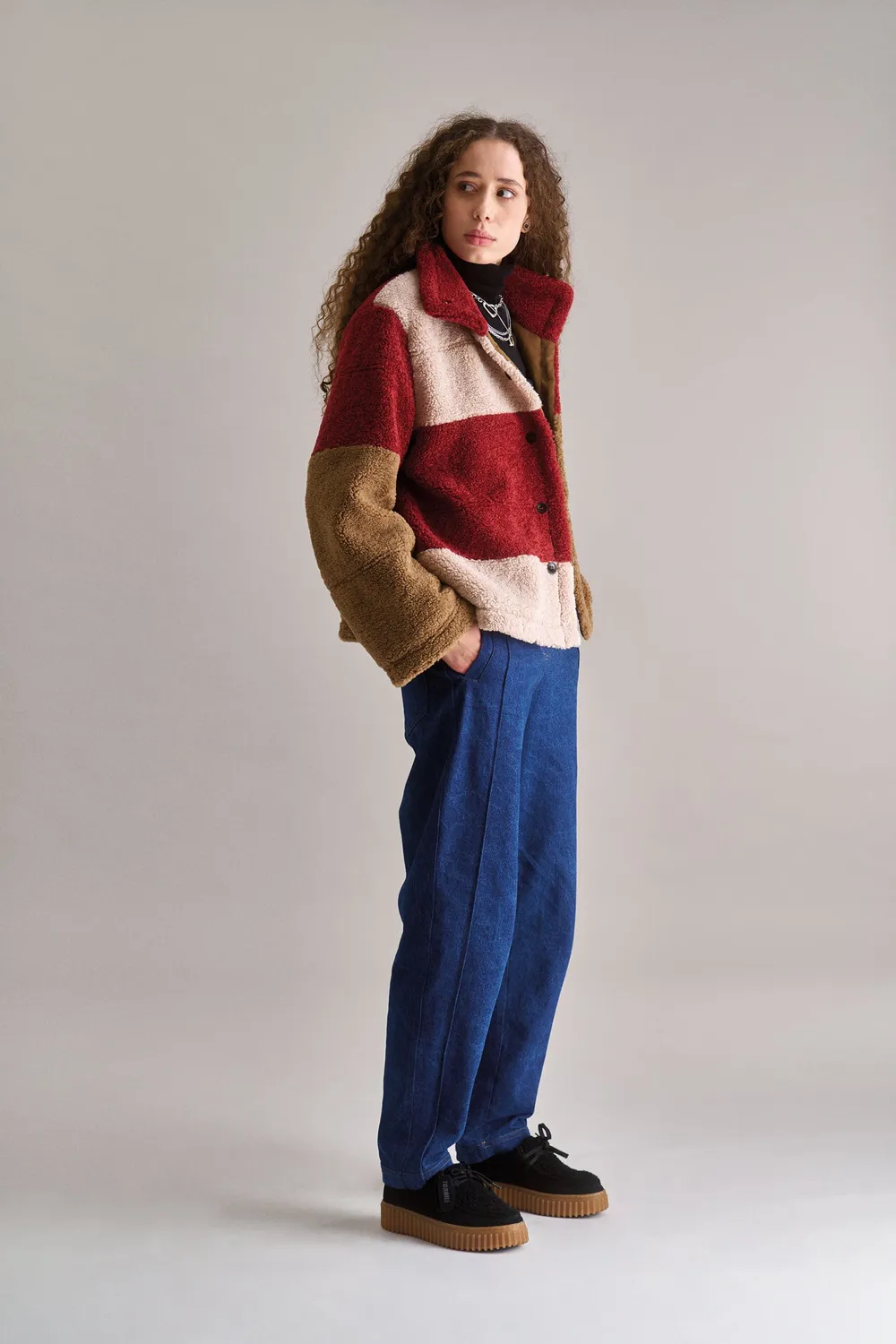 Komodo Isobel Patchwork Jacke Recycling-PET