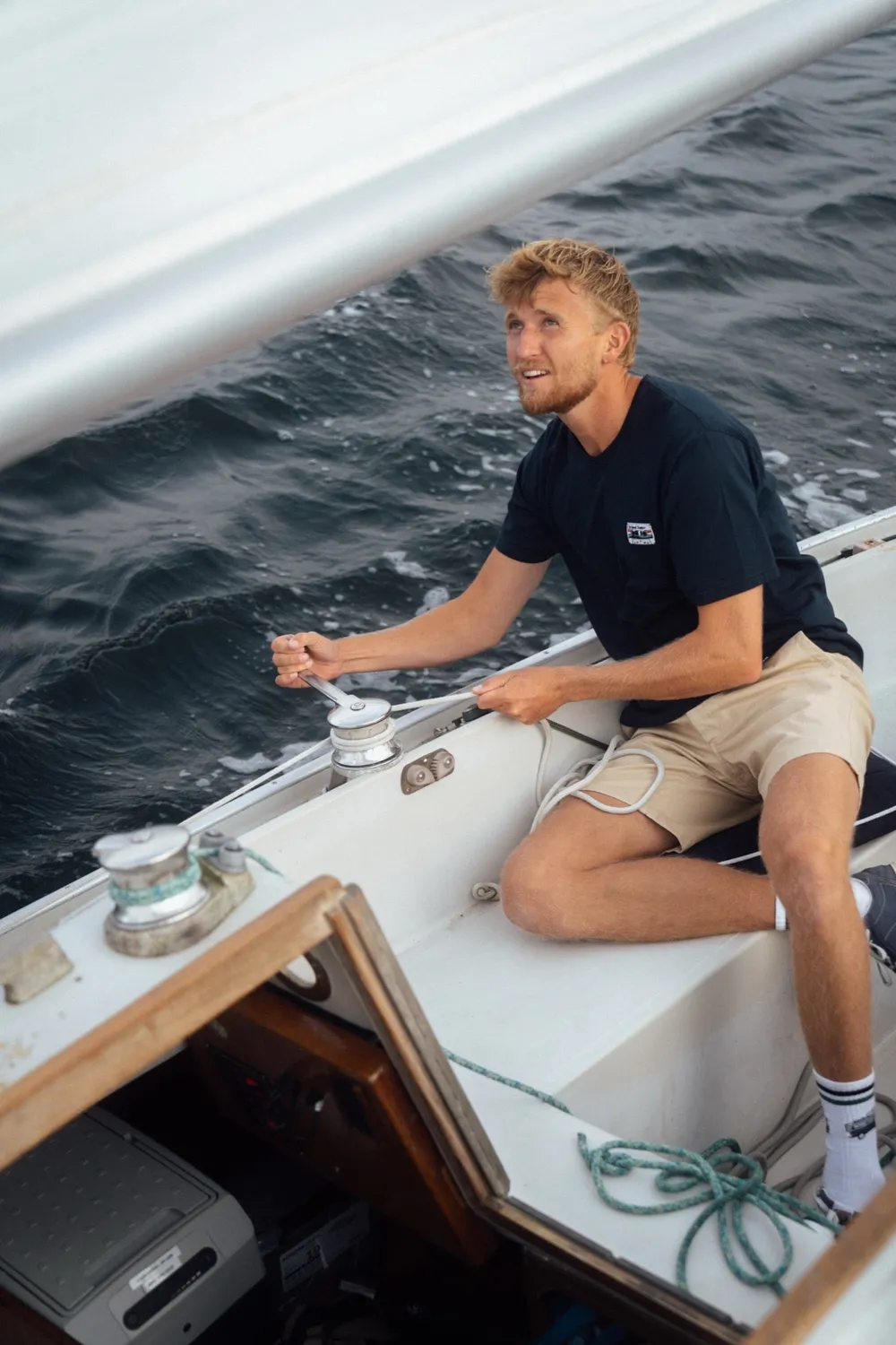 LAKOR McBeardface Shorts White Pepper Stretch