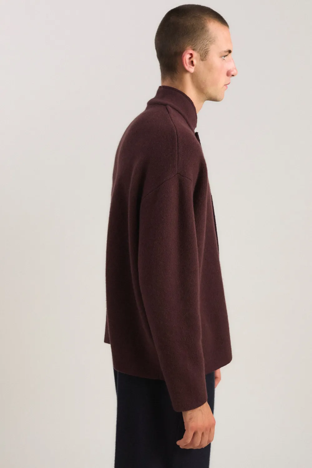 Oyuna Wind Jacke Carob & Ink Jacquard