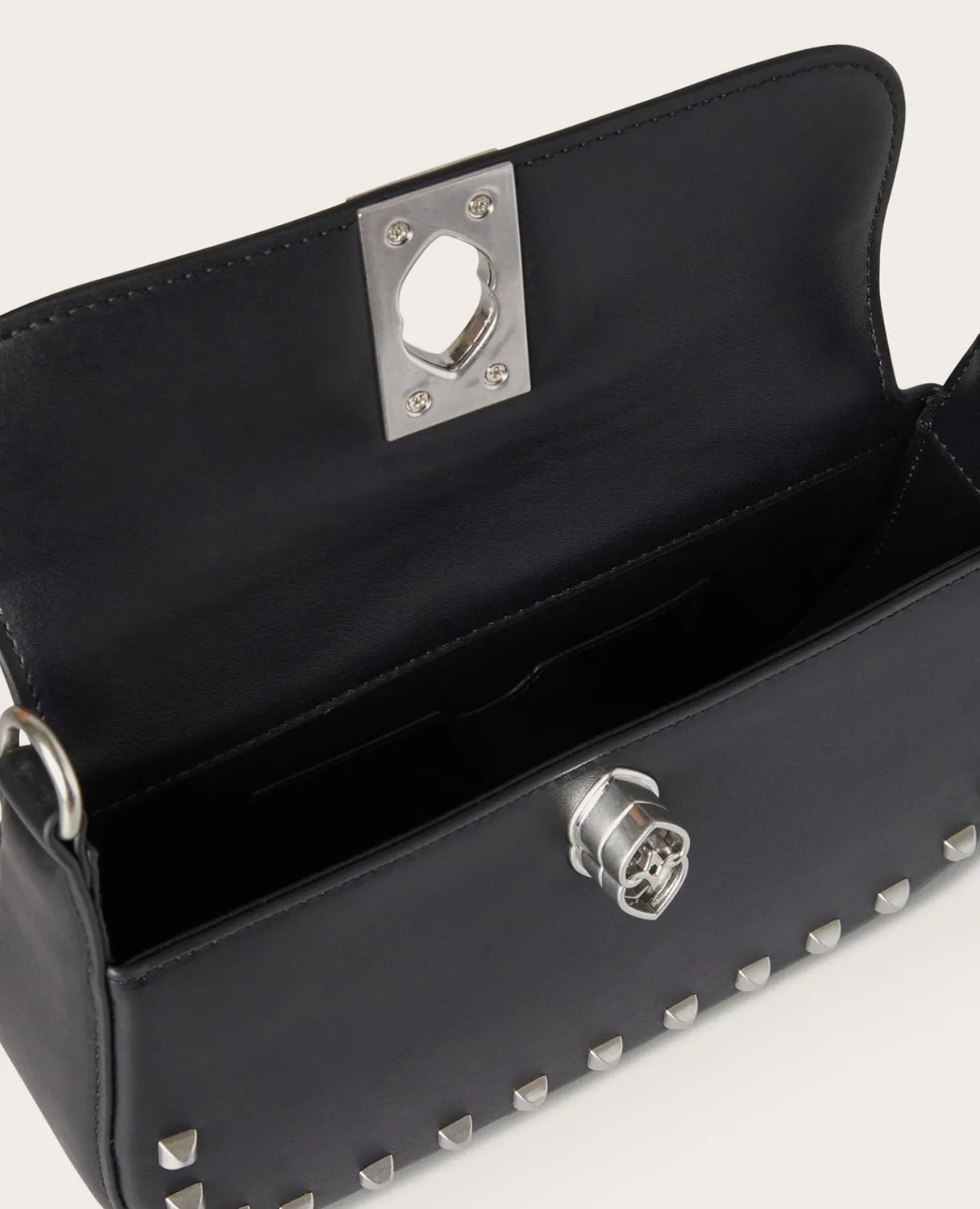 Motivi Daily Mini Hobo Handtasche mit Nieten beschichtet