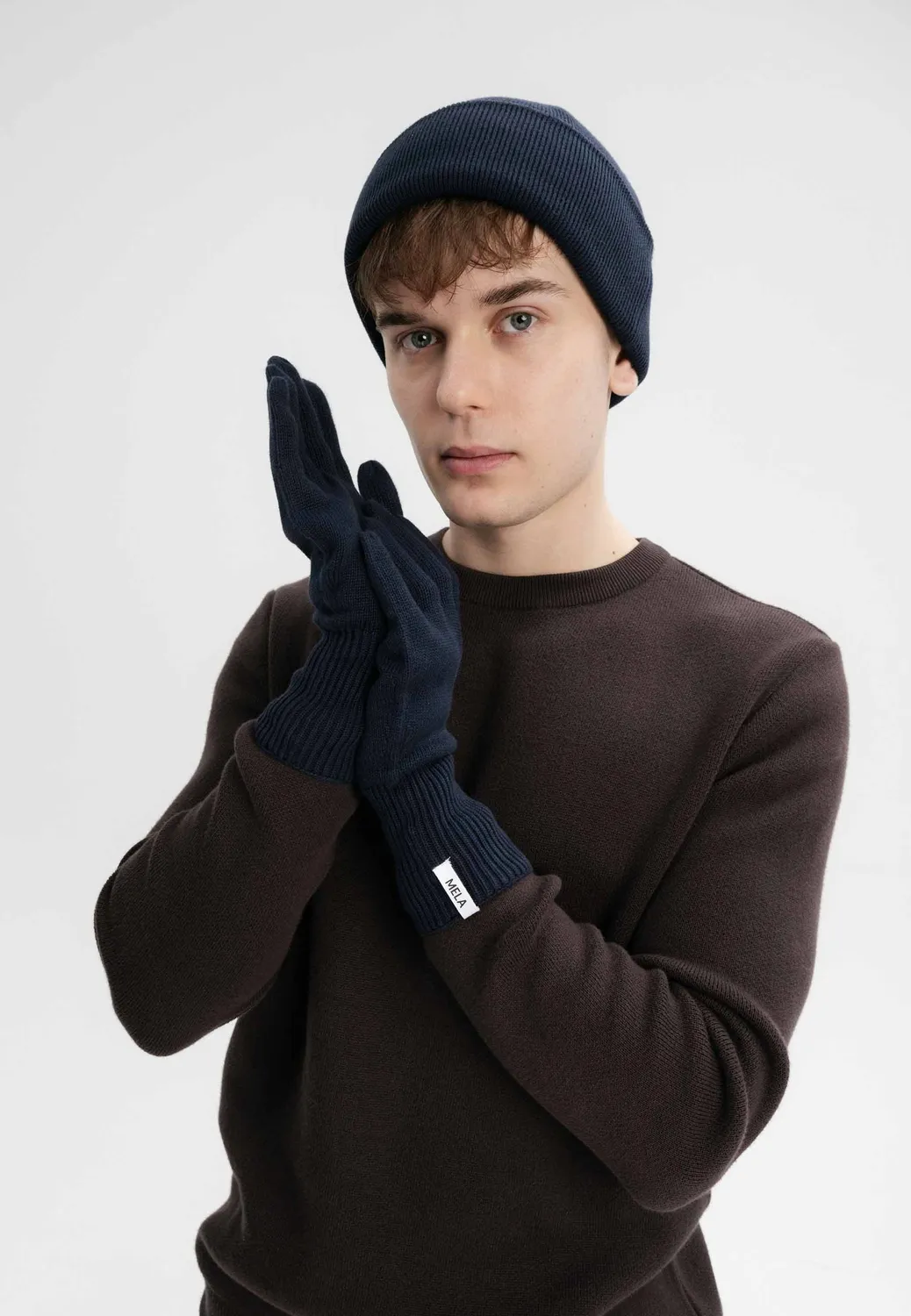 MELA HIMMAT + RISHI Mütze Handschuhe Set Bio-Baumwolle