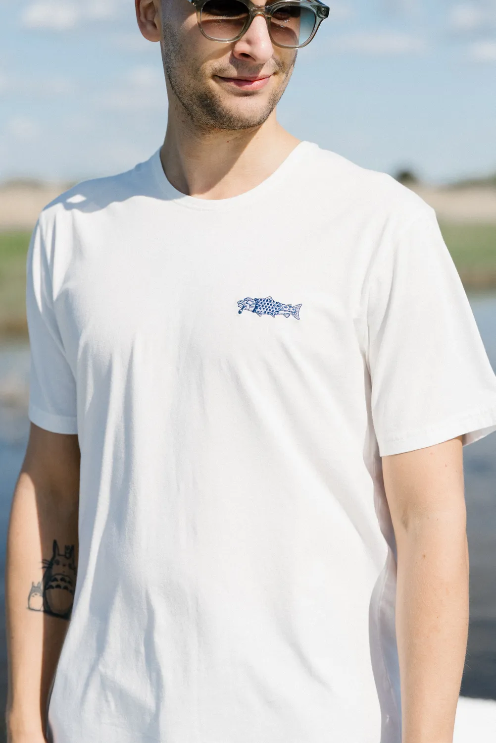 LAKOR Mini Smoking Salmon T-Shirt Star White Bio