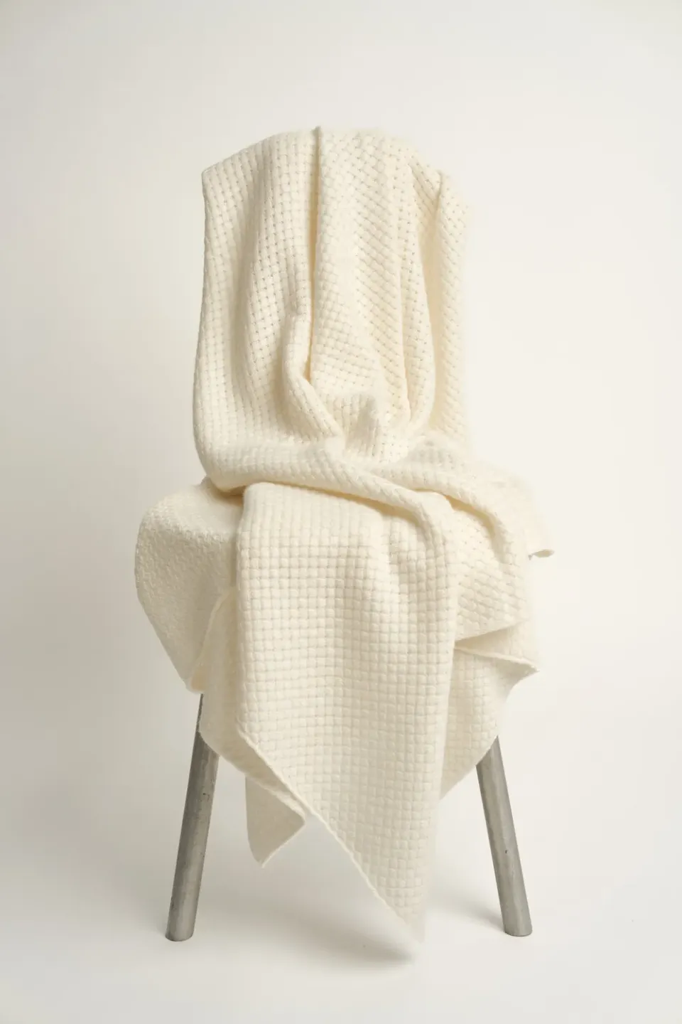 Oyuna Maple Decke Ivory warme Korbstrickdecke