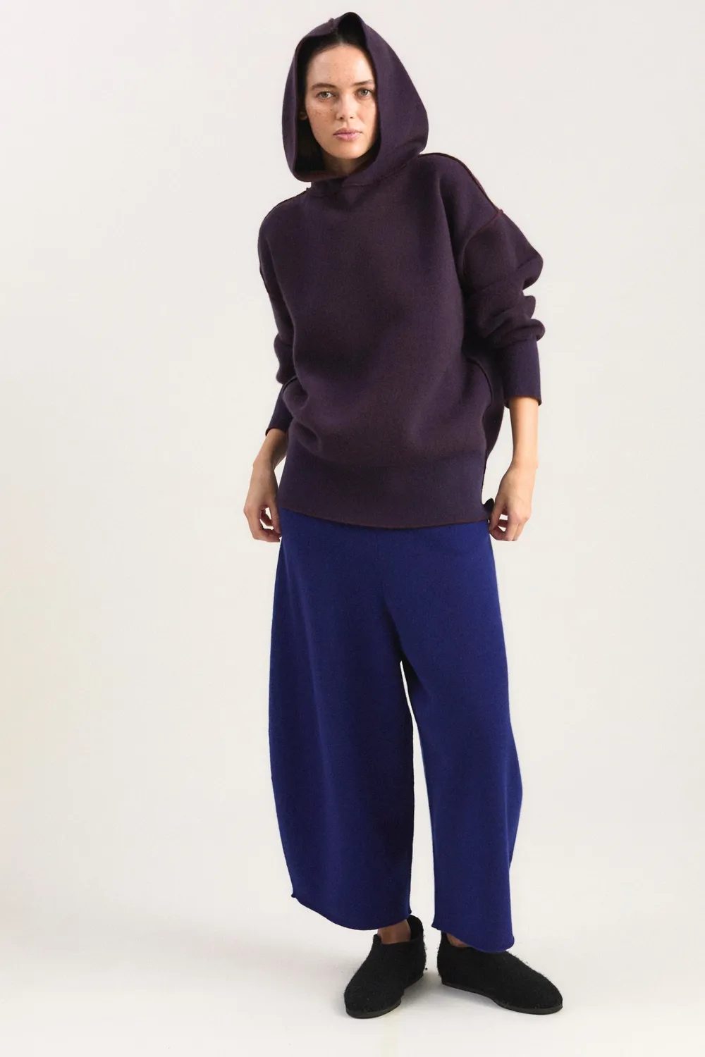 Oyuna Maxi Hose Ink aus Kaschmir