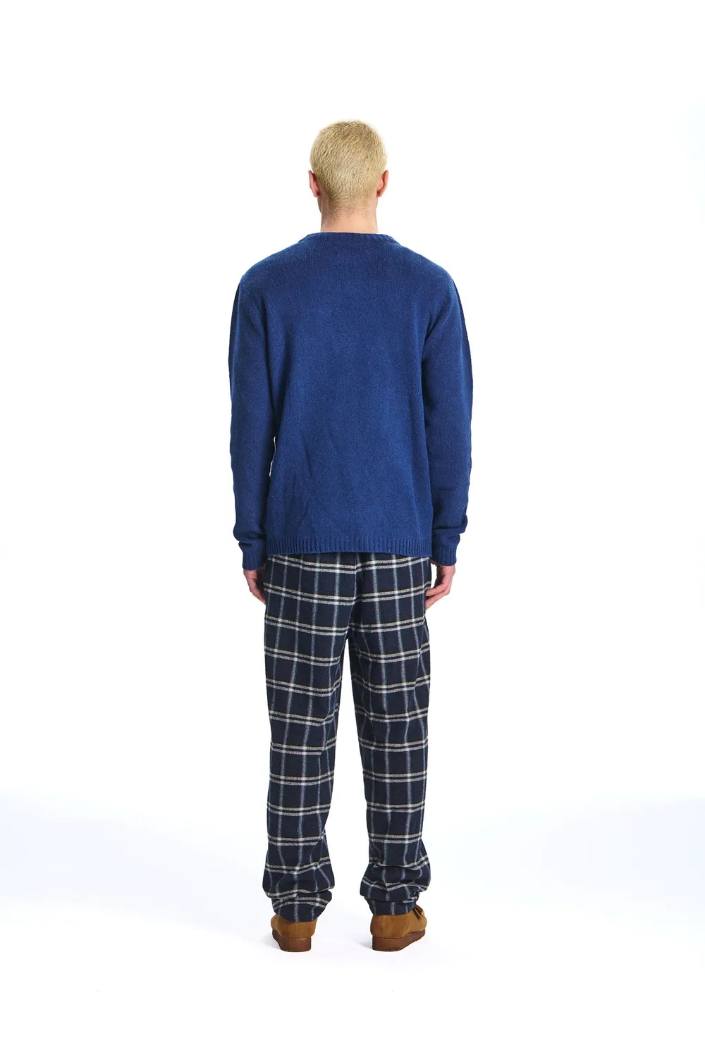 KOMODO MARCO Strickpullover Herren Navy Lambswool
