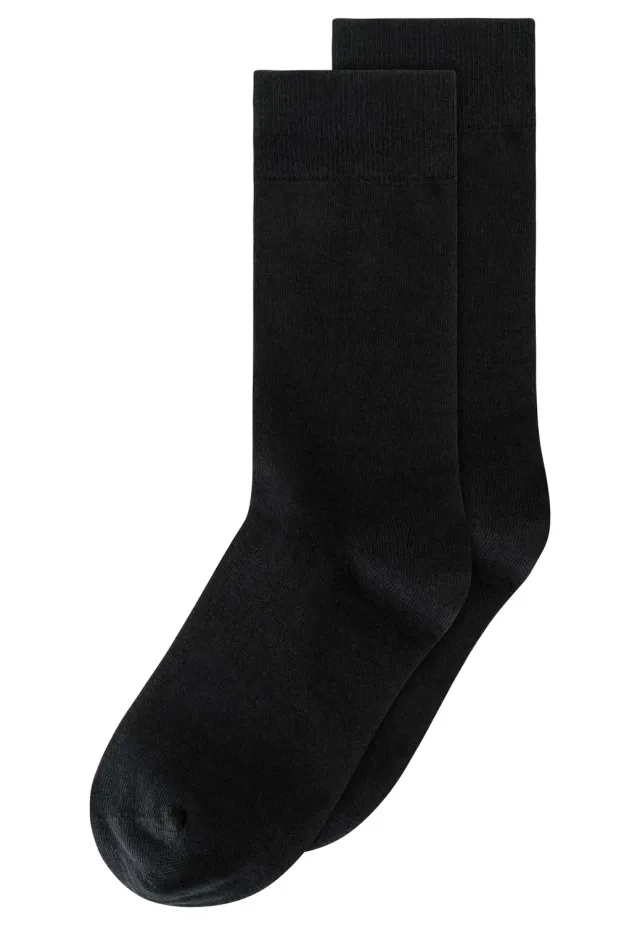 MELA Basic Socken 2er-Pack bold blue Bio-Baumwolle