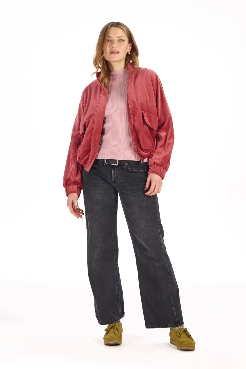 KOMODO KOKO Jacke Rose Damen Samt