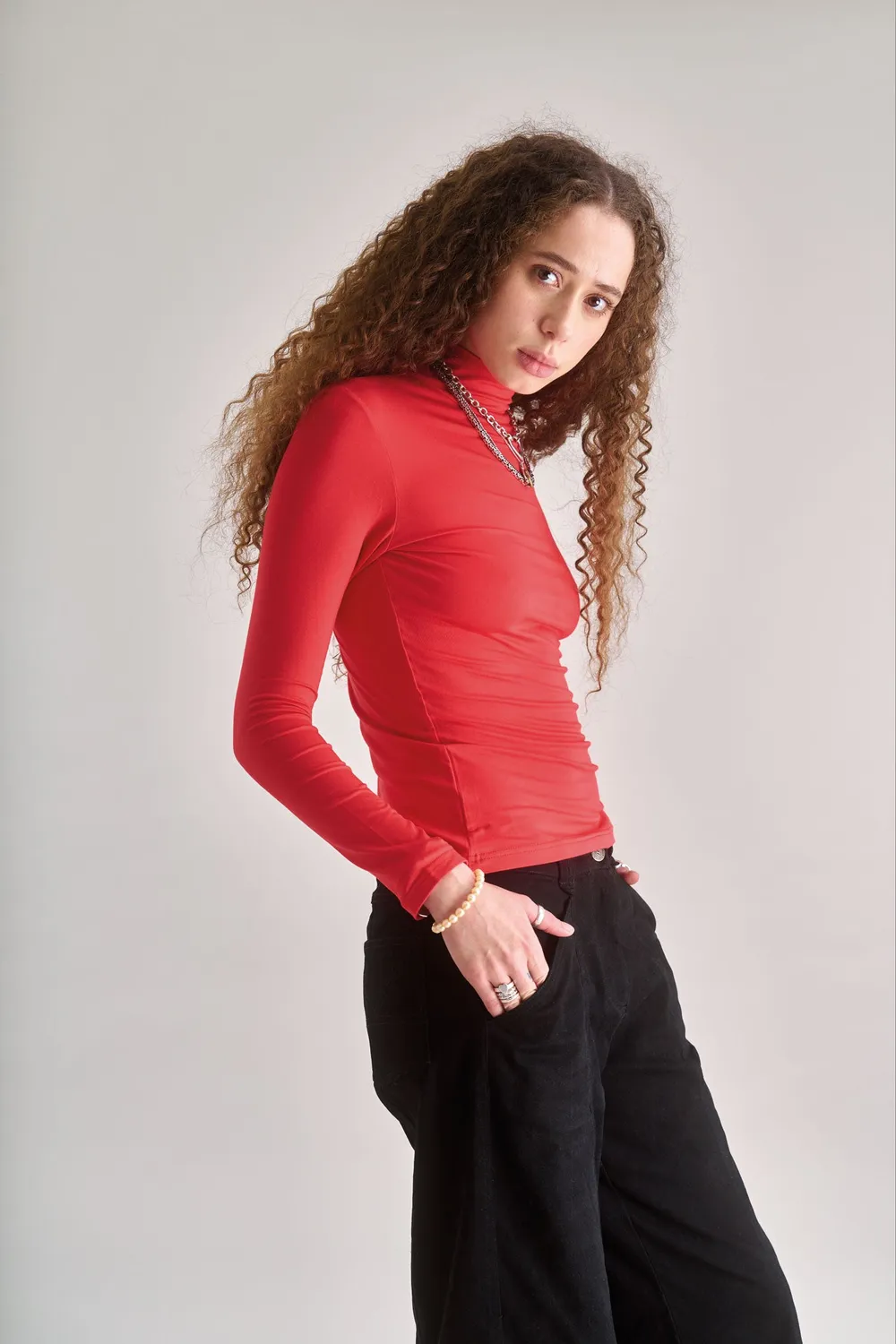 Komodo Skinilla Top Damen Rot Gr. 38 Modal