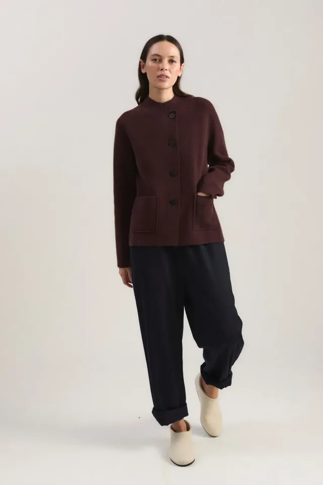 Oyuna Niaza Jacke Carob-Ink Wendejacke