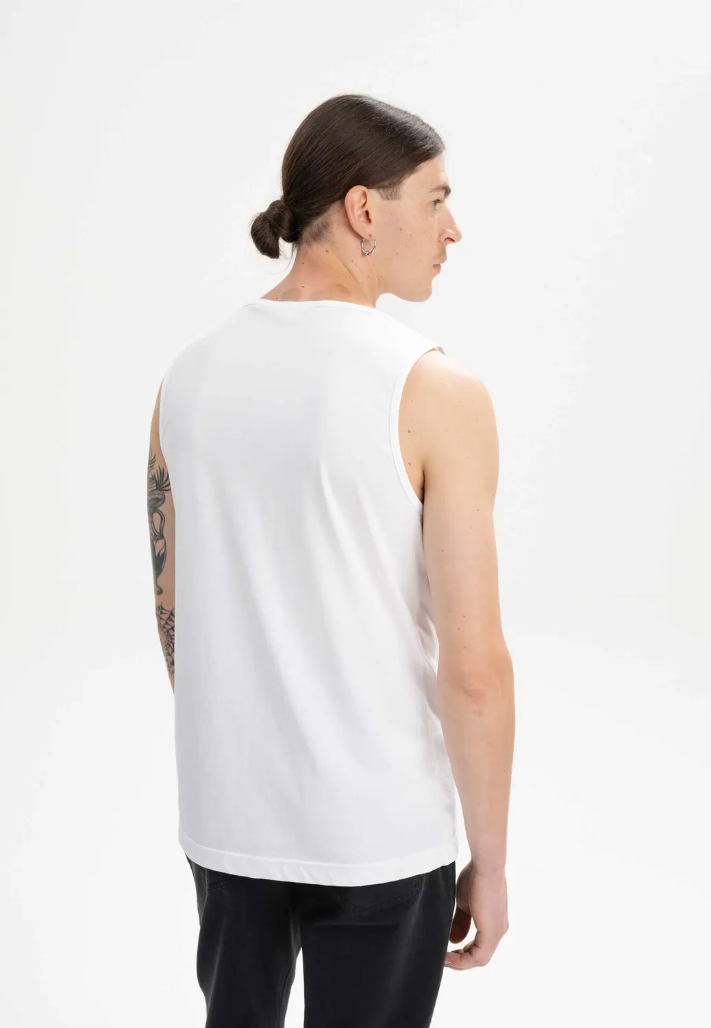 MELA CHETAN Tank Top weiß aus Bio-Baumwolle
