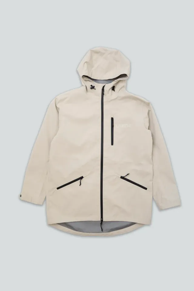 LAKOR Elk Jacke pelican wasserdicht recycelt S-XXXL