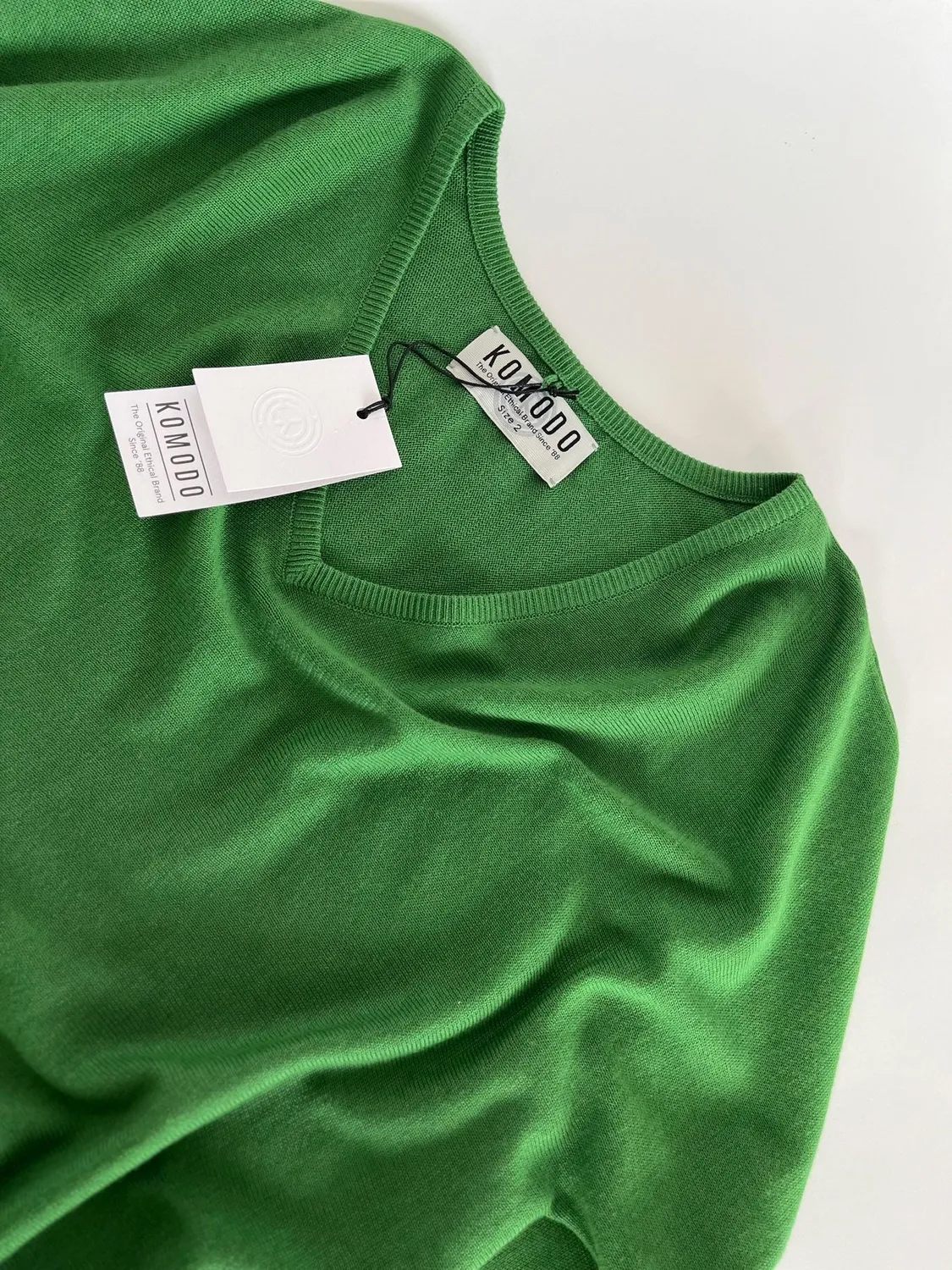 Komodo Clover Pullover Jungle Green Tencel