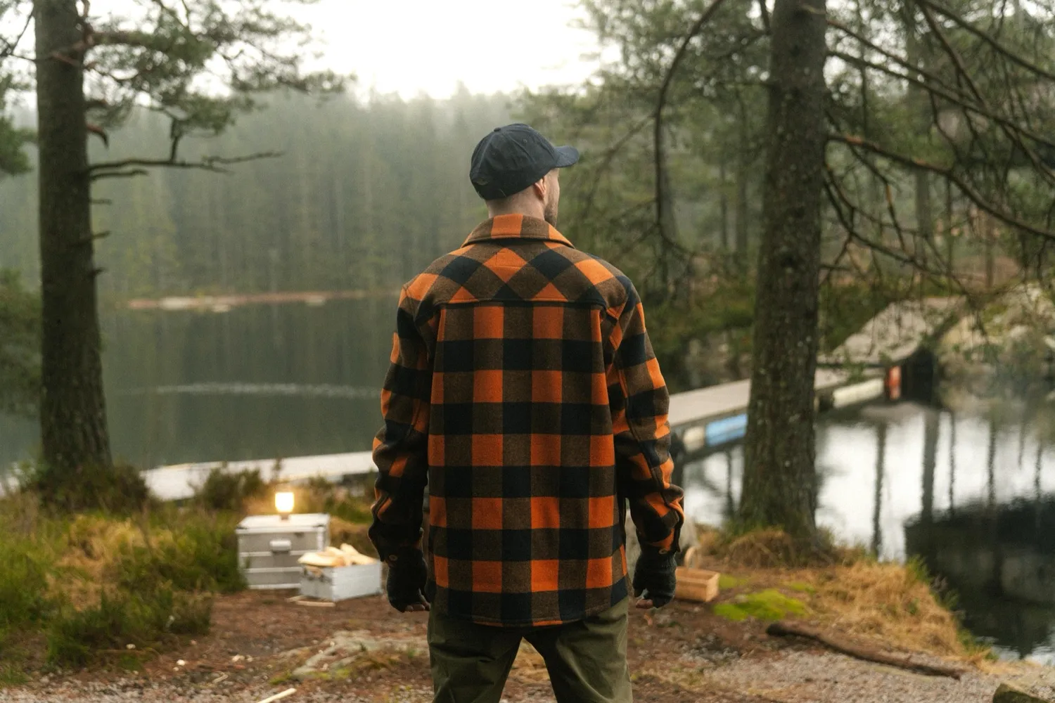 LAKOR Birler Wolljacke marmalade Wollmix