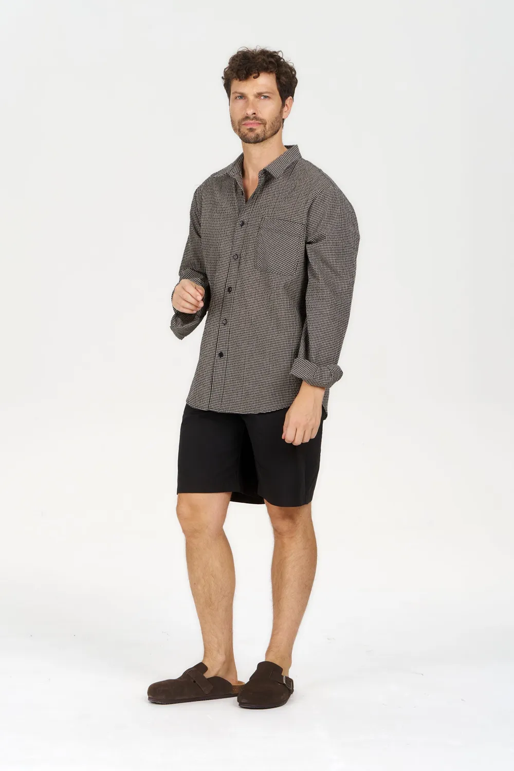 Komodo Spectre Hemd Bio-Baumwolle Karo Herren