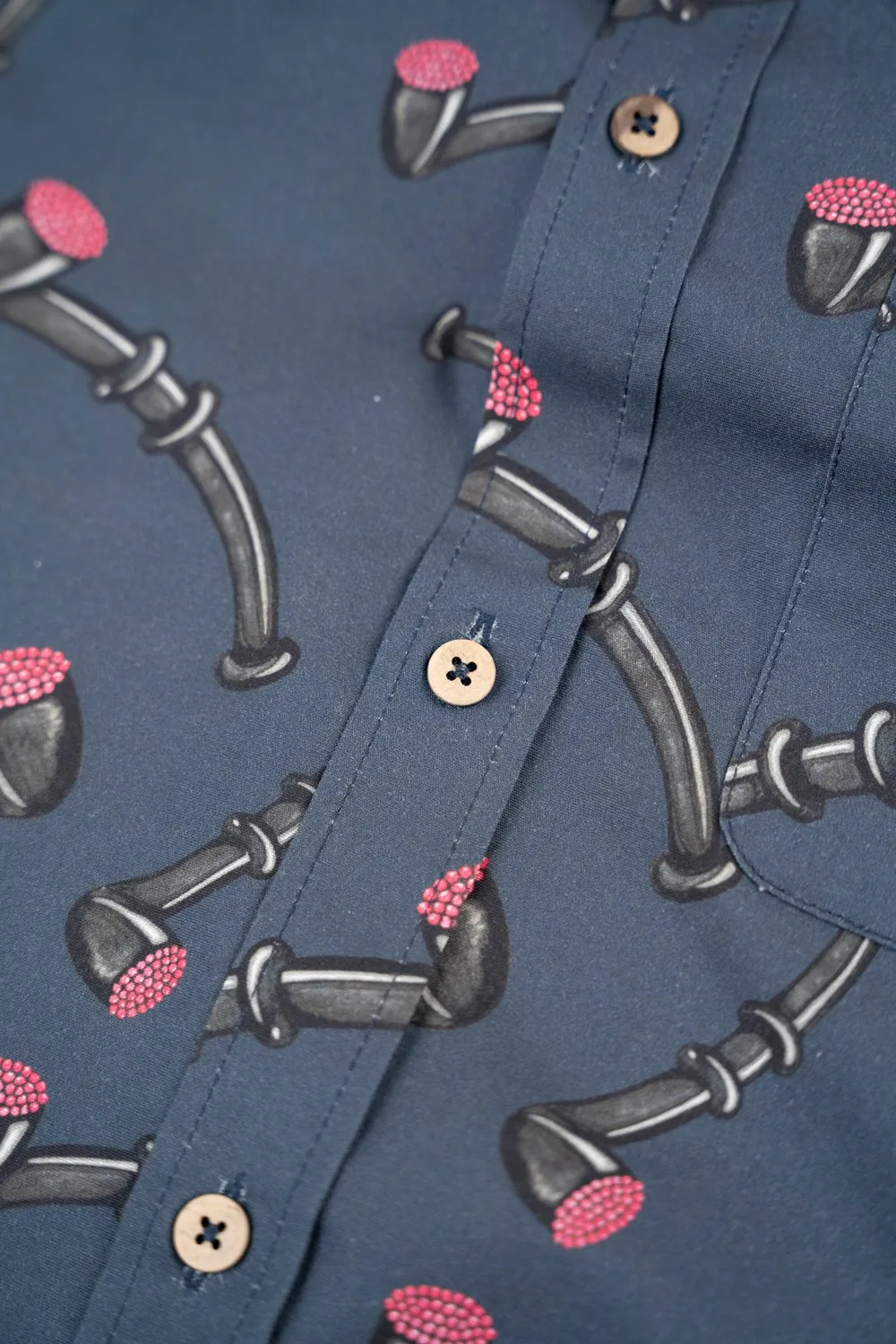 LAKOR Lakridspibe Langarmhemd Mood Indigo Bio